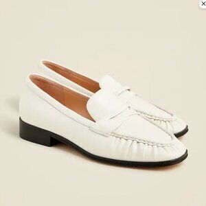 White Maison Loafers